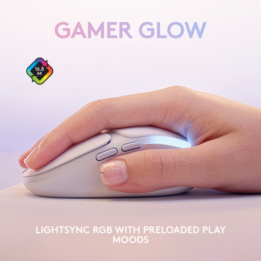 Logitech(R) G705 Wireless Gaming Mouse - White - Guards On Duty Shop & Security Guards