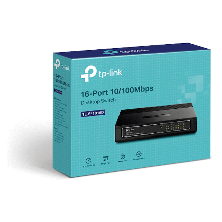 TL-SF1016D 16-Port 10/100Mbps Desktop Switch