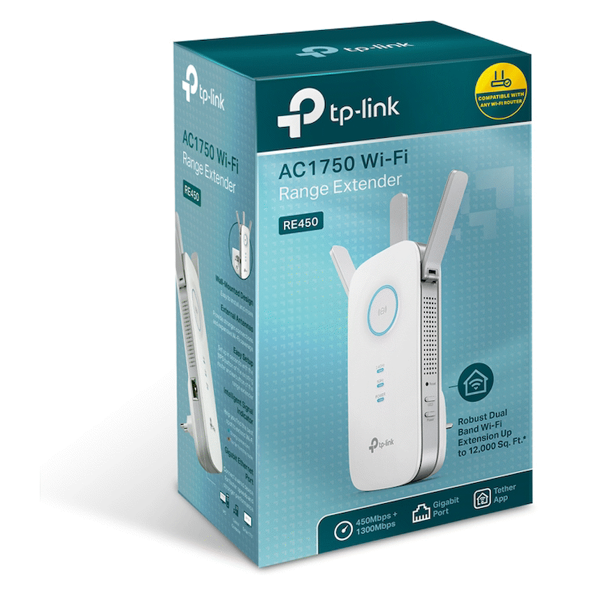 RE450 AC1750 Wi-Fi Range Extender