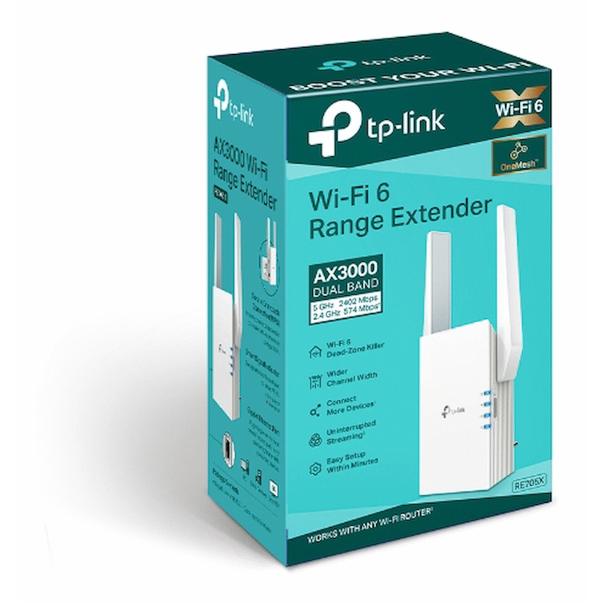 RE705X AX1800 Wi-Fi 6 Range Extender