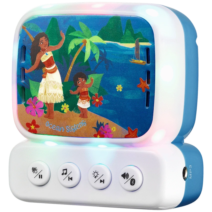 Disney Moana 2 Mini Bluetooth Karaoke Machine with Belt Hook - Guards On Duty Shop & Security Guards
