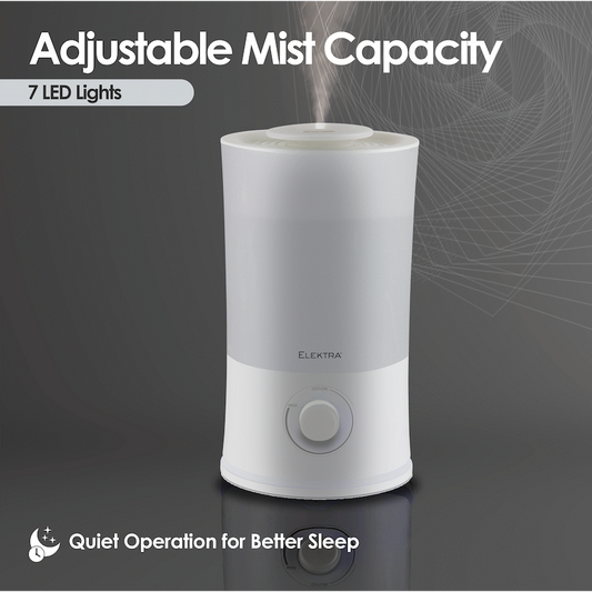 Elektra 2.2L Ultrasonic Humidifier - White