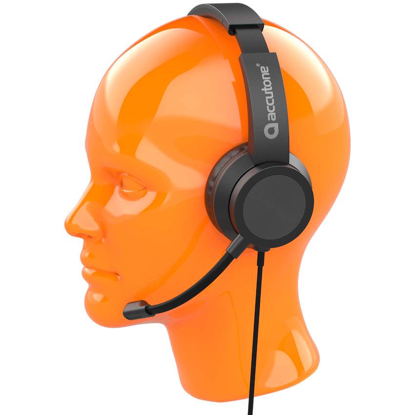 Accutone USB Binaural Headset