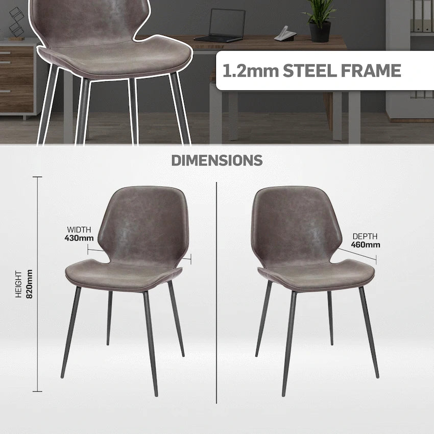 Everfurn Helix Dining Chair