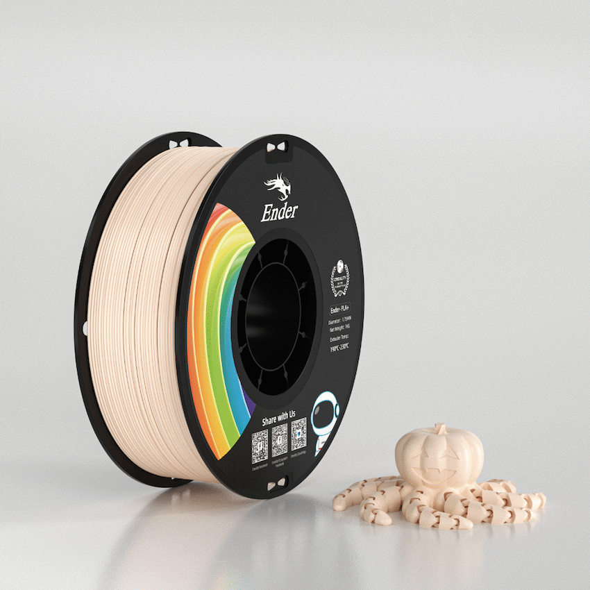 Ender PLA+ Filament 1kg - Beige - Guards On Duty Shop & Security Guards