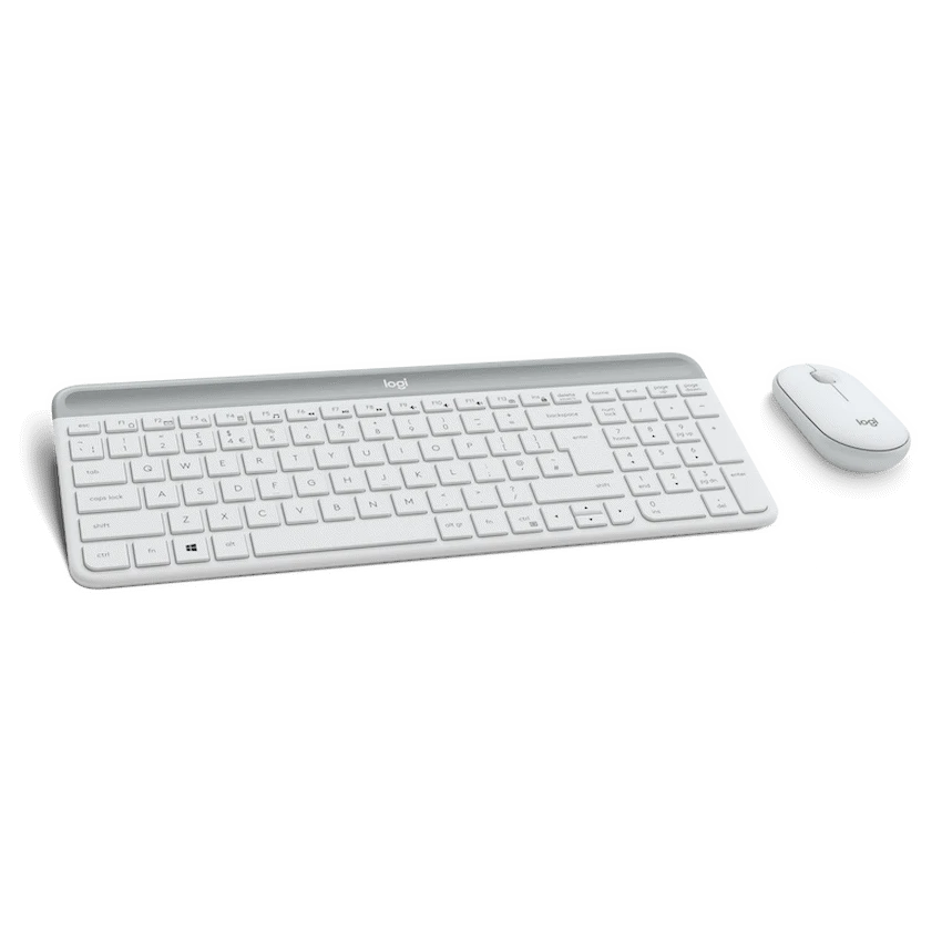 Logitech MK470 Slim Wireless Keyboard and Mouse Combo - Off White - Guards On Duty Shop & Security Guards
