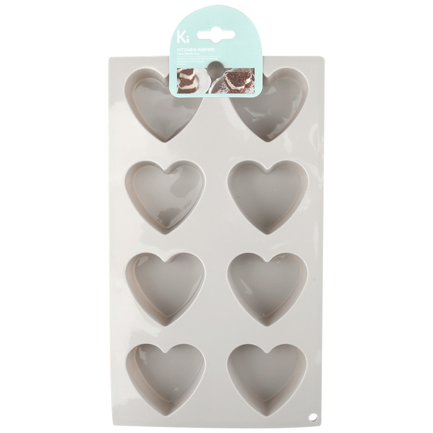 Kitchen Inspire Heart Muffin Pan
