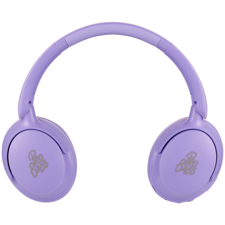 Pro Bass Pixel Bluetooth Wireless Headphones - Purple