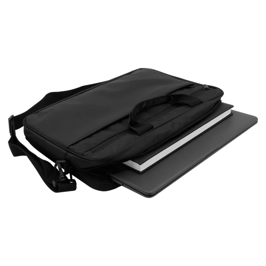 Amplify Panama 15.6" Laptop Shoulder Bag - Black - Guards On Duty Shop & Security Guards