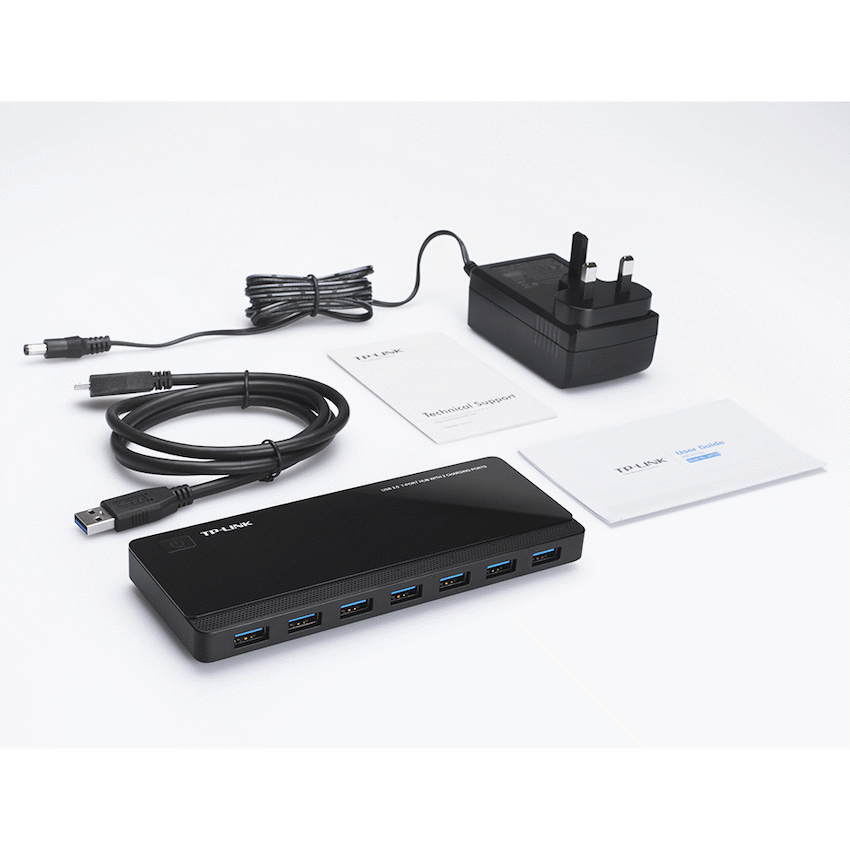 UH720 USB 3.0 7-Port Hub with 2 Charging Ports