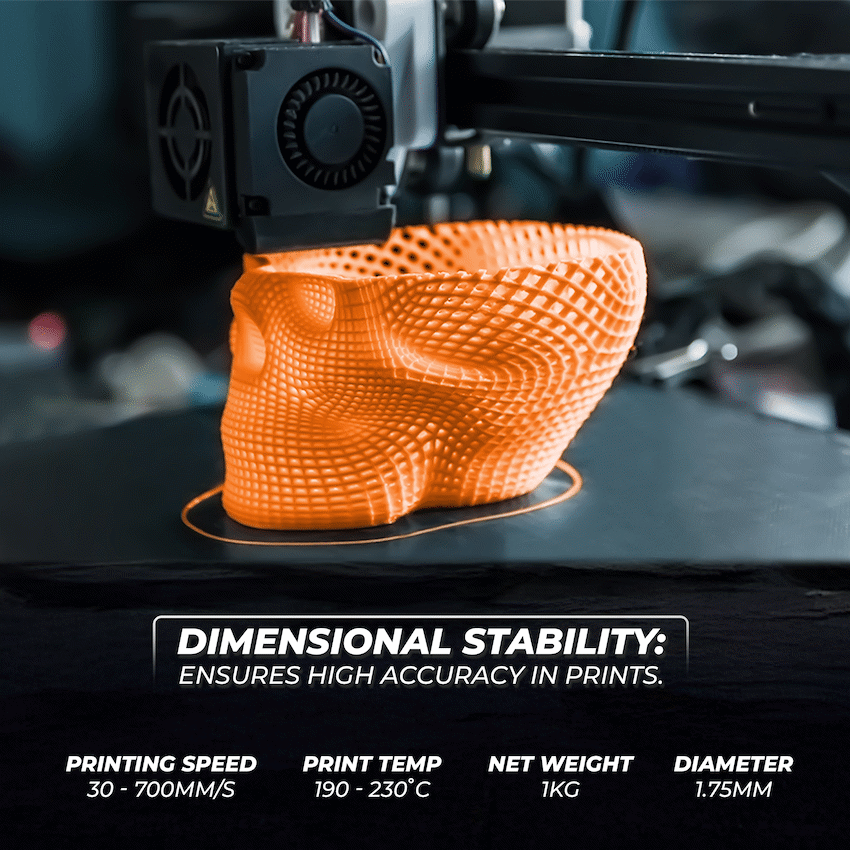 Creality Hyper PLA Filament RFID - Orange - Guards On Duty Shop & Security Guards