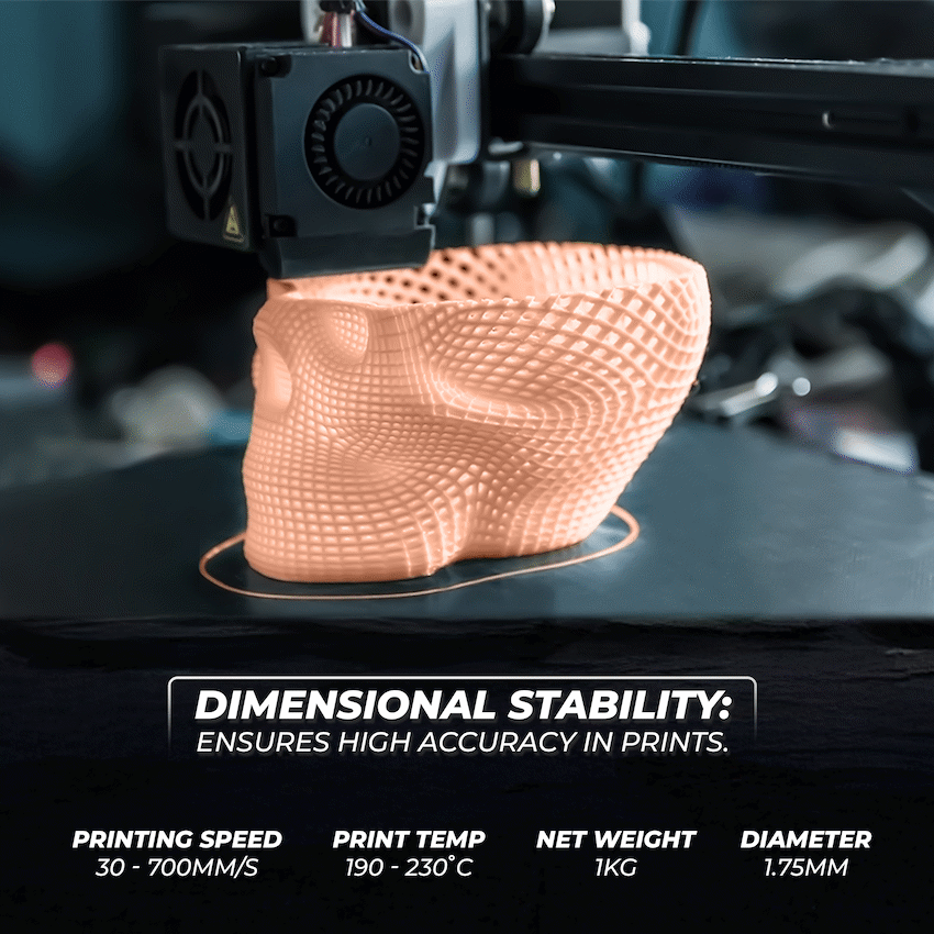 Creality Hyper PLA Filament RFID Peach Fuzz - Guards On Duty Shop & Security Guards