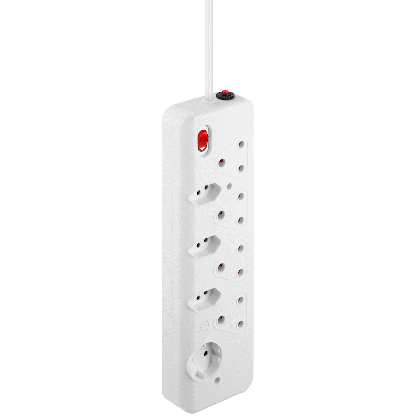 Nexon 8-Way High Surge Multiplug 0.5m