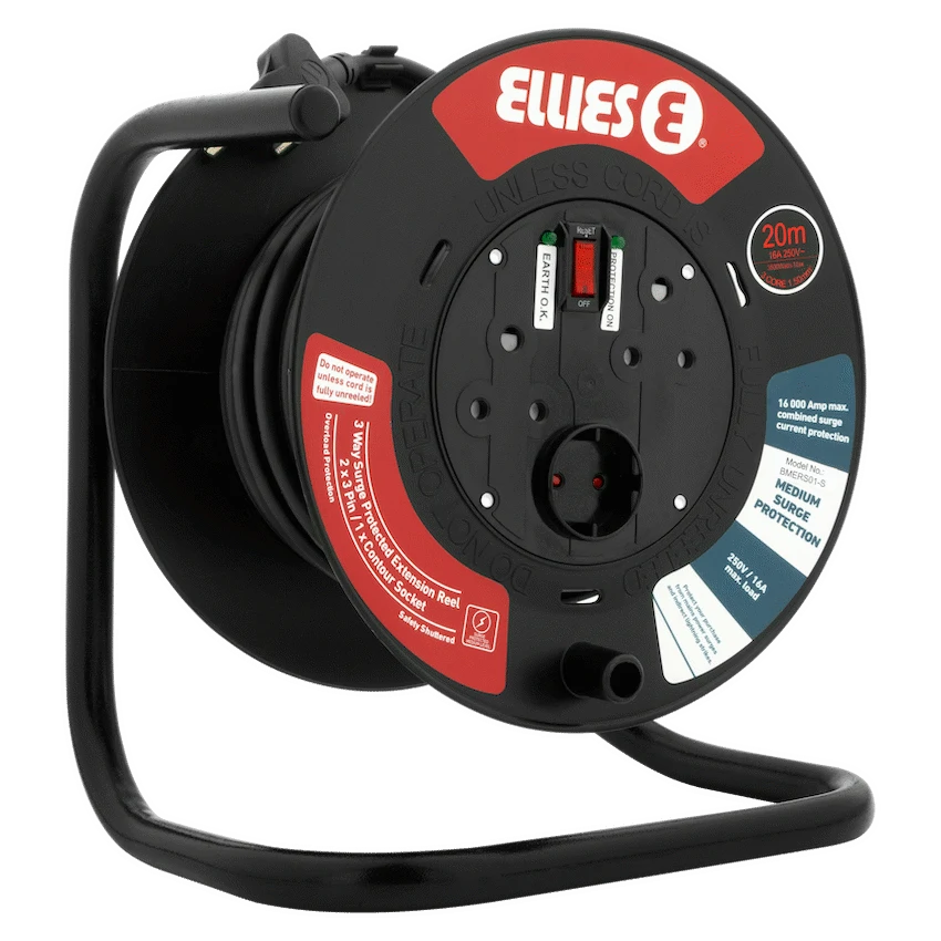 Ellies Heavy Duty Medium Surge Extension Reel - 20m