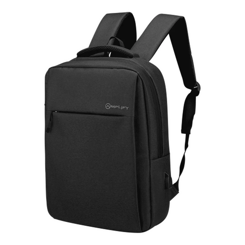 Amplify Cuba 15.6" Laptop Backpack Black - Guards On Duty Shop & Security Guards