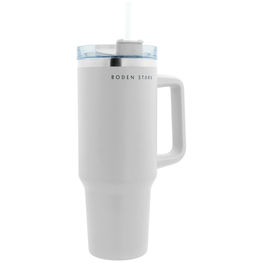 Boden Stark 1200ml Travel Mug - White - Guards On Duty Shop & Security Guards