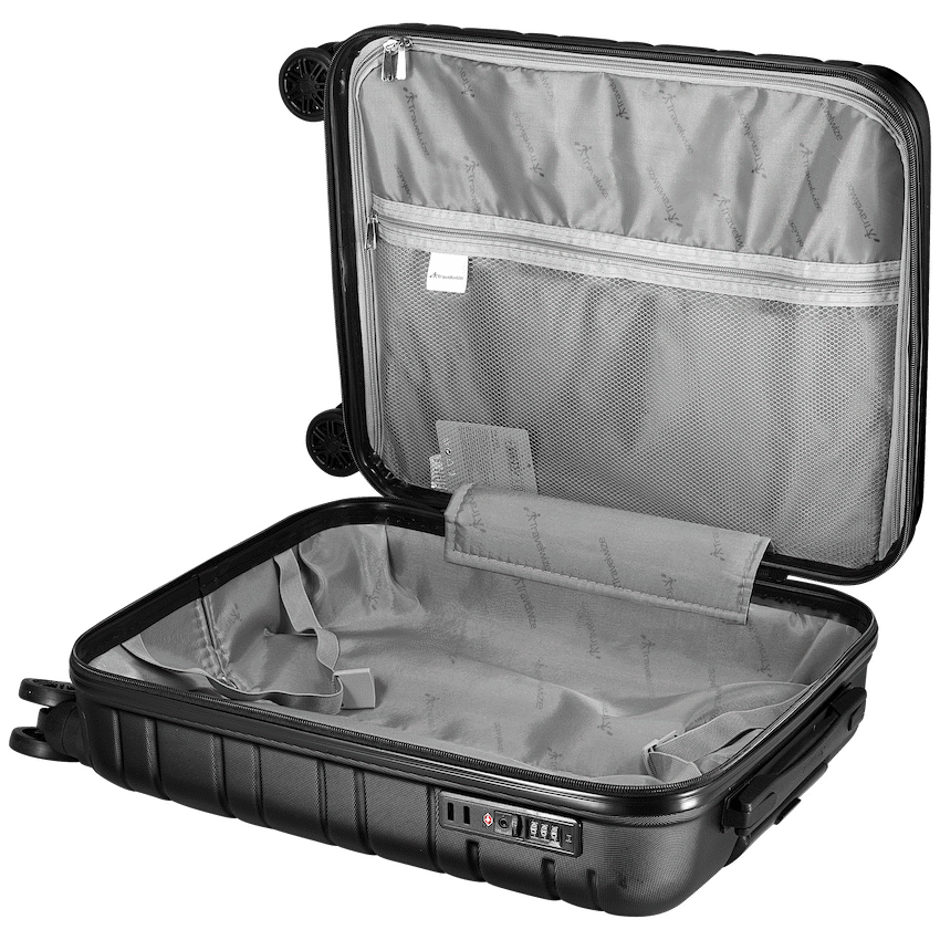 Travelwize Bondi ABS 4-Wheel Spinner 55cm Luggage - Grey