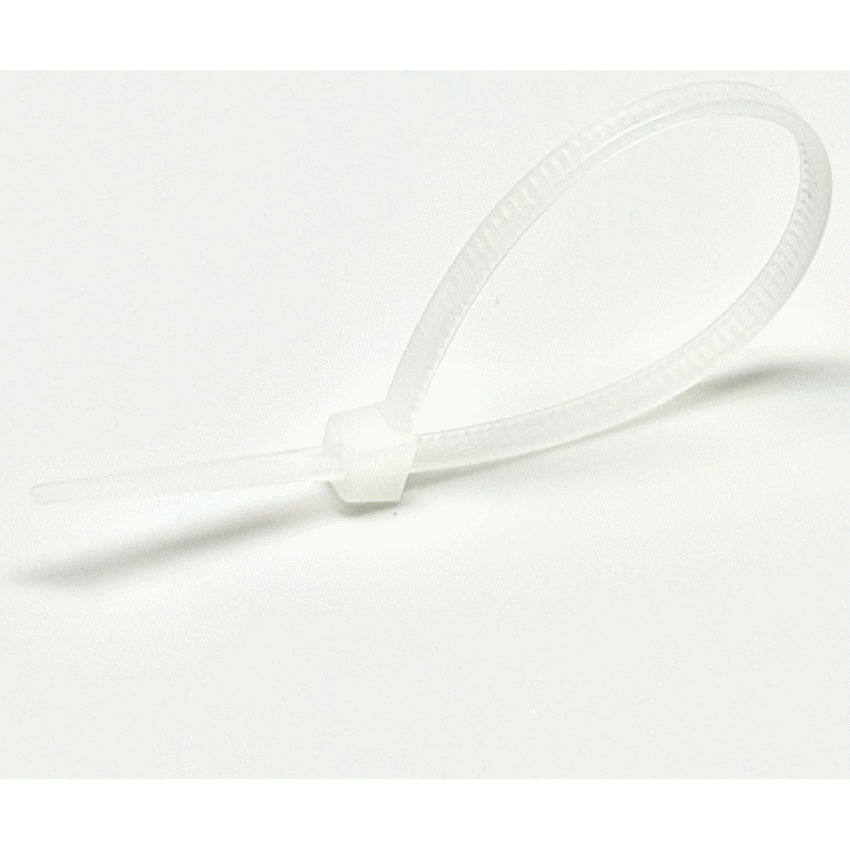Ellies Cable Tie 2.5mm X 100mm -  20 PACK SIZE - WT