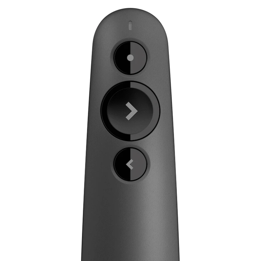 Logitech(R) R500s Laser Wireless Presentation Remote - Graphite