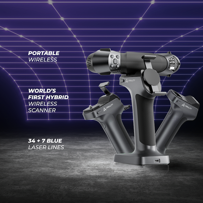 Creality Raptor X Wireless Scanner - Guards On Duty Shop & Security Guards