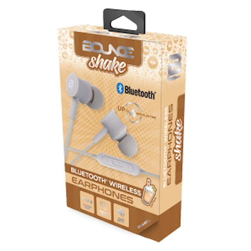 Bounce Shake Series Bluetooth Earphones - Chai - Guards On Duty Shop & Security Guards
