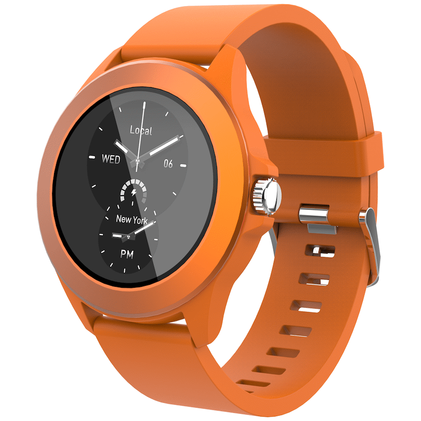 Volkano Splash Series Round Smartwatch - Orange