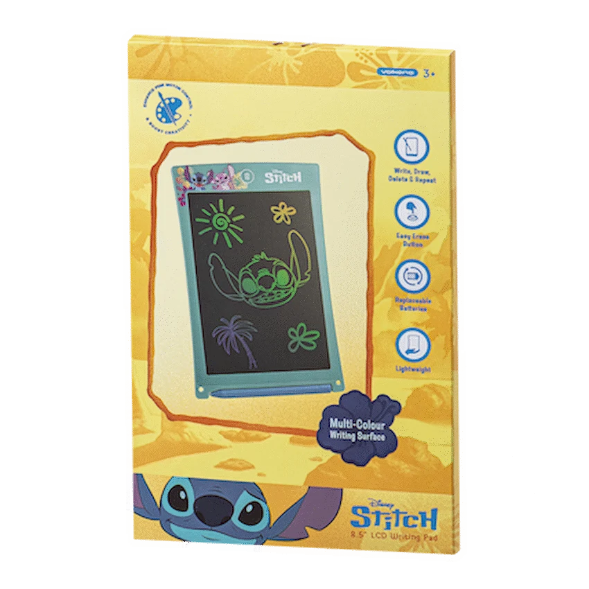 Disney Stitch 8.5in LCD Writing Pad - Guards On Duty Shop & Security Guards