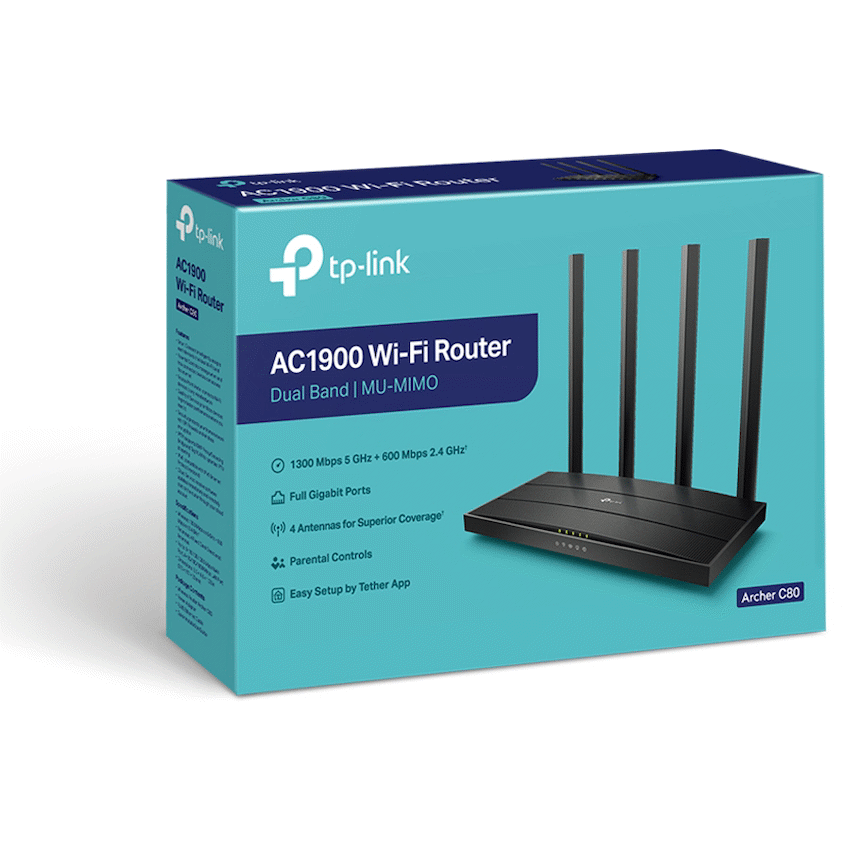 Archer C80 AC1900 Dual-Band Wi-Fi Router