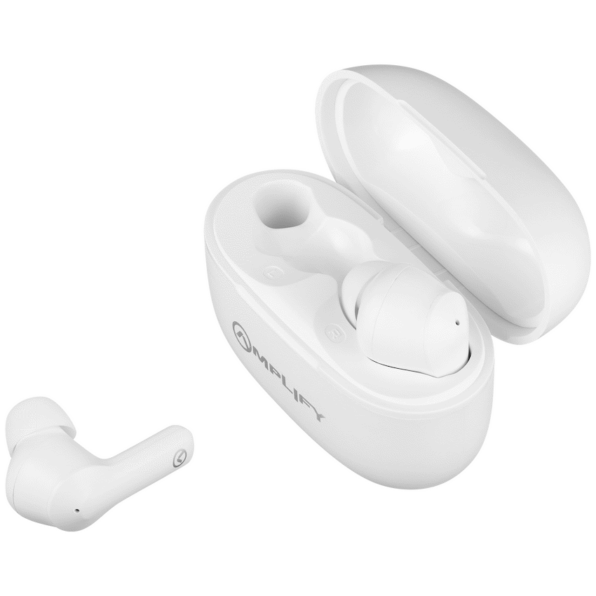 Amplify Soundflow Series TWS Earphones - White - Guards On Duty Shop & Security Guards