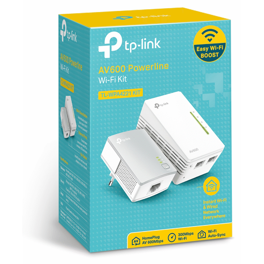 TL-WPA4221 KIT AV600 Powerline Wi-Fi Kit
