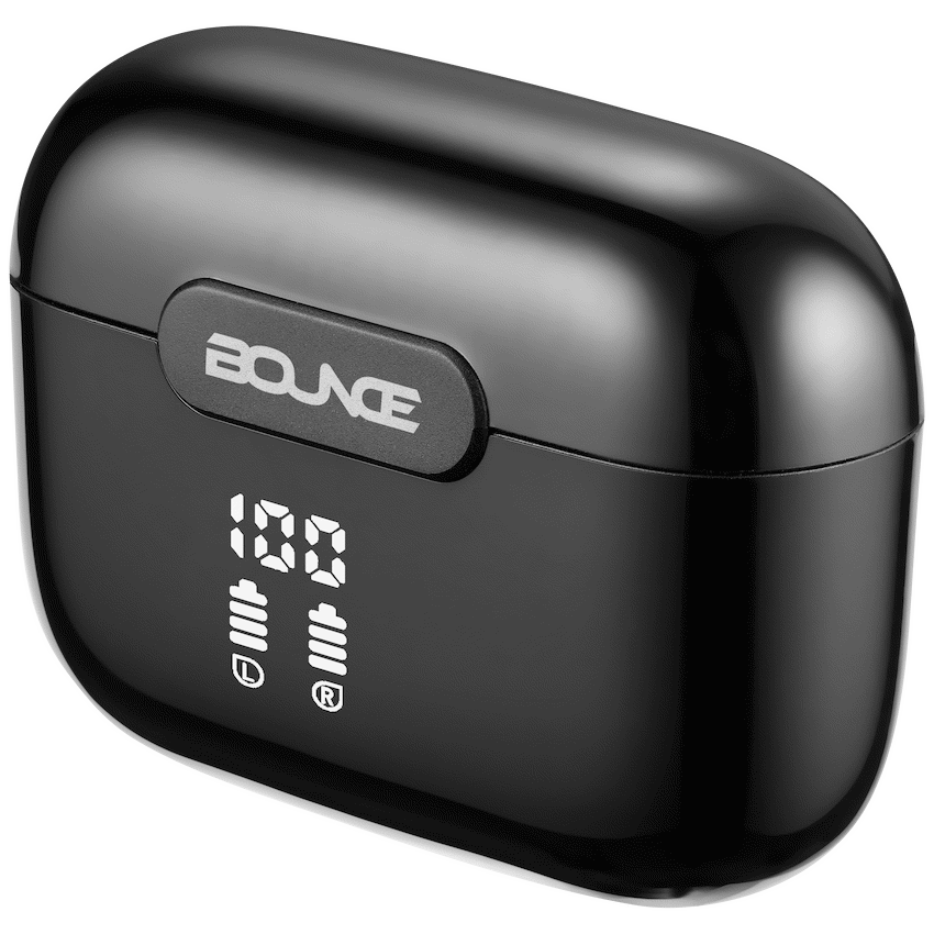 Bounce Aura True Wireless Earphones - Black - Guards On Duty Shop & Security Guards