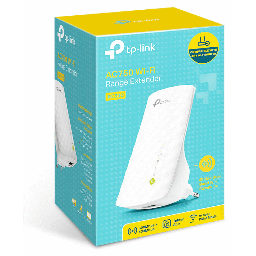 RE200 AC750 Wi-Fi Range Extender