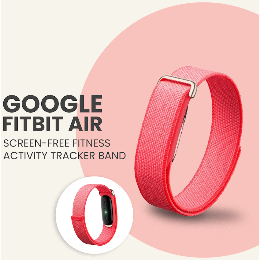 Google Fitbit Air Fitness Activity Tracker Band - Berry