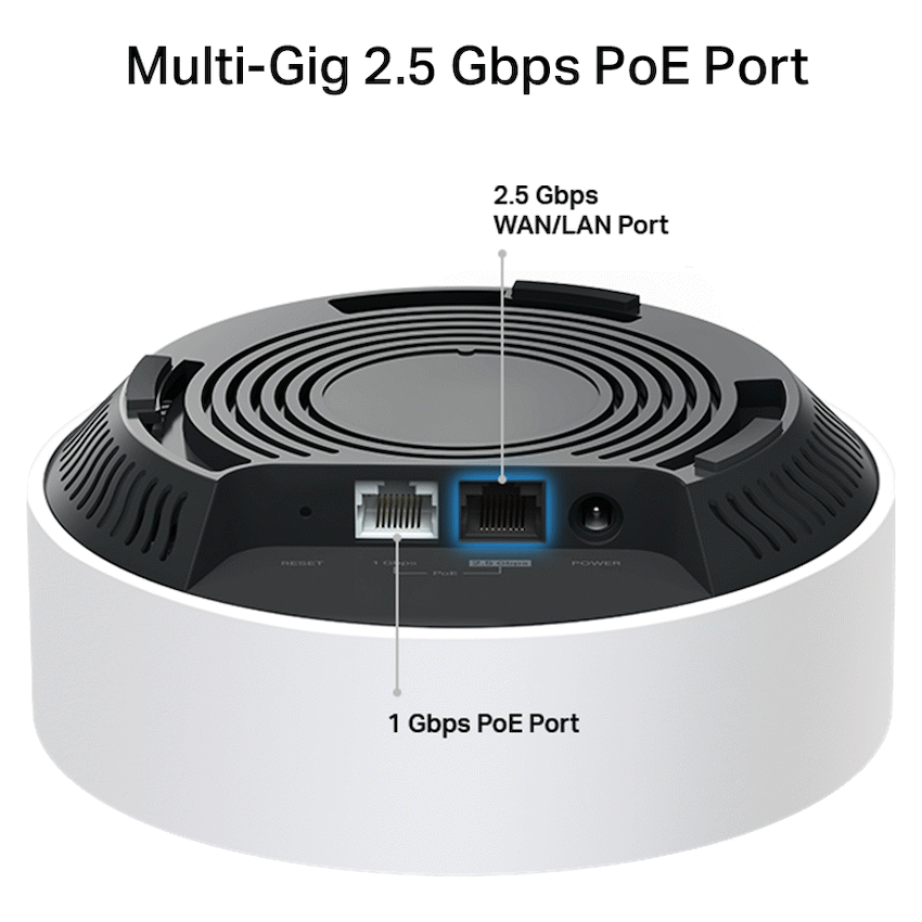 TP-Link Deco X50-POE (3-Pack) AX3000 Whole Home Mesh Wi-Fi 6 System with PoE