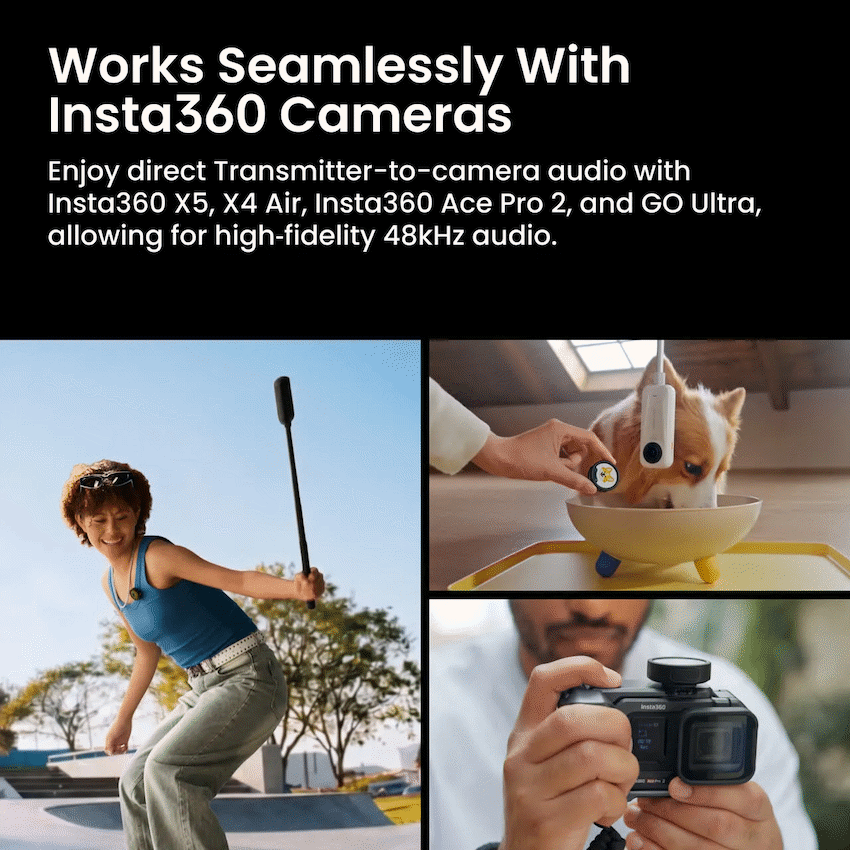 Insta360 Mic Pro -2 TX + 1 RX
