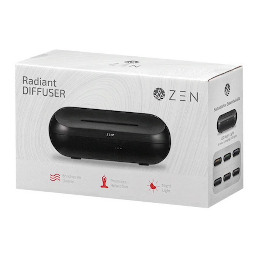 Zen Radiant Diffuser - Black