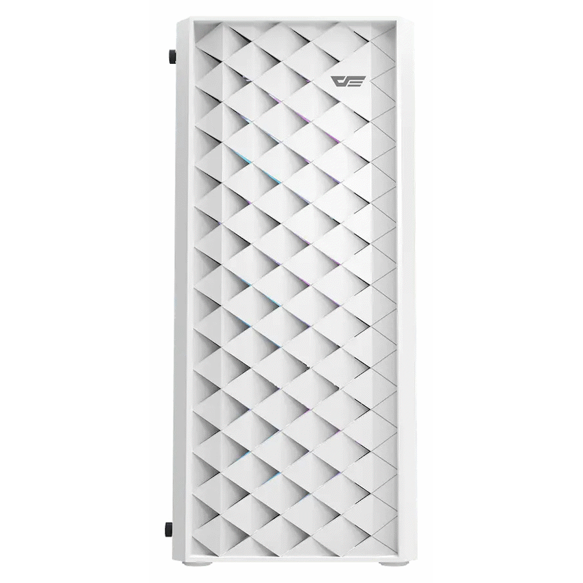 darkFlash Computer Case DK351 - White (with 4 ARGB Fans) - Guards On Duty Shop & Security Guards