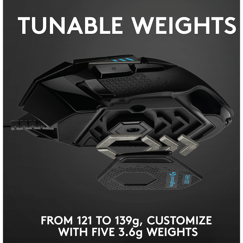LogitechG Logitech(R) G502 HERO High Performance Gaming Mouse