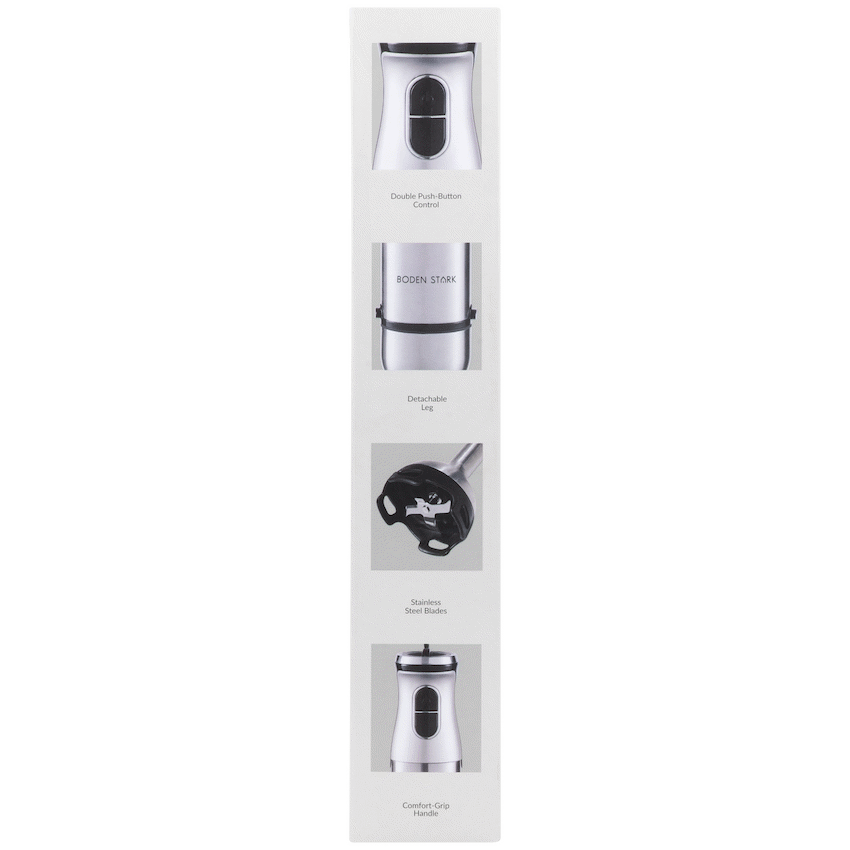 Boden Stark Stick Blender Silver