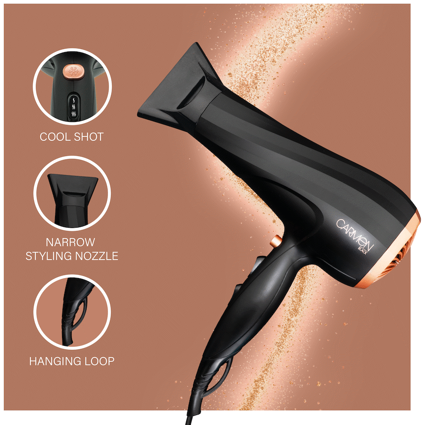 Carmen Turblo 2200w Hair Dryer