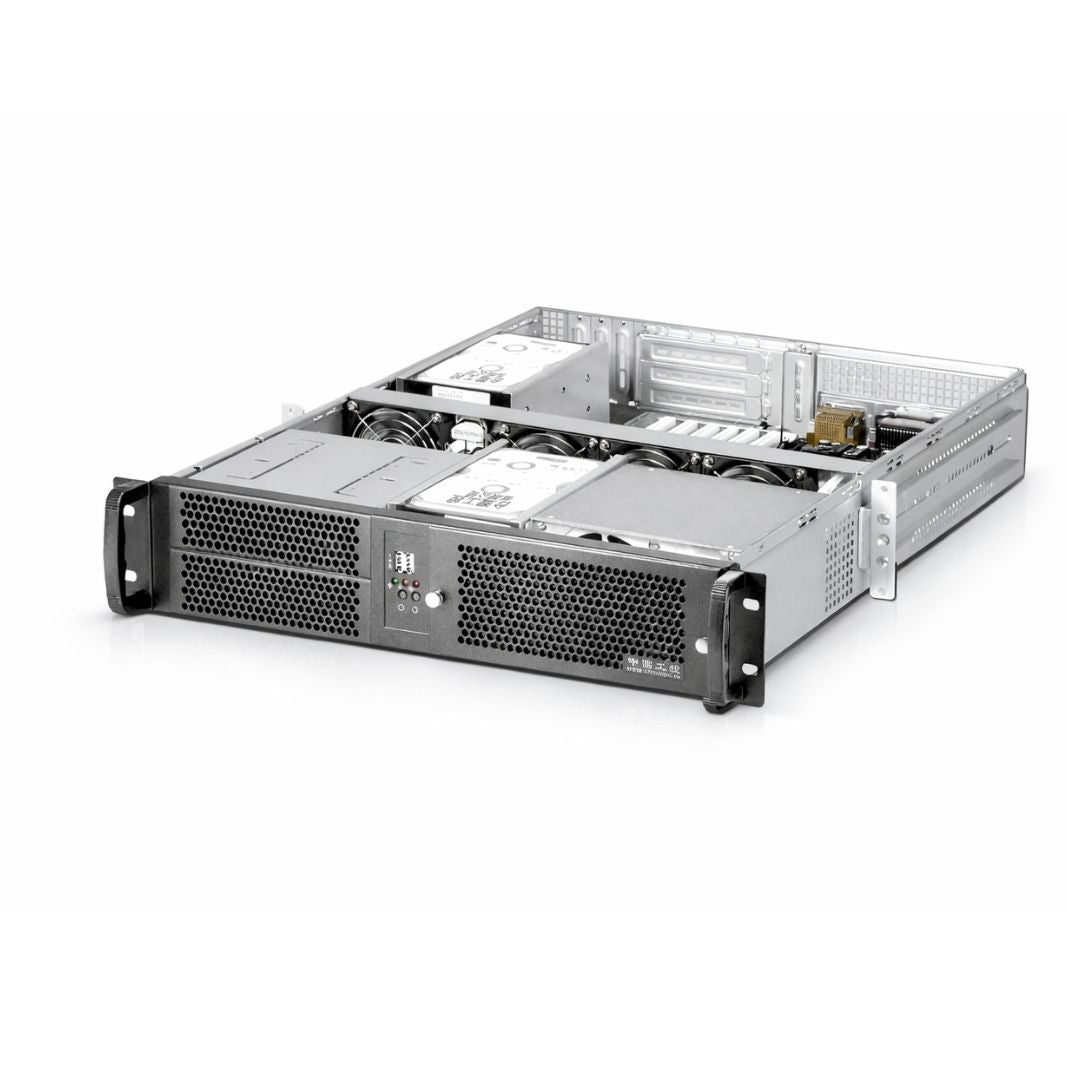 2U 550mm Deep Rackmount Chassis - Components