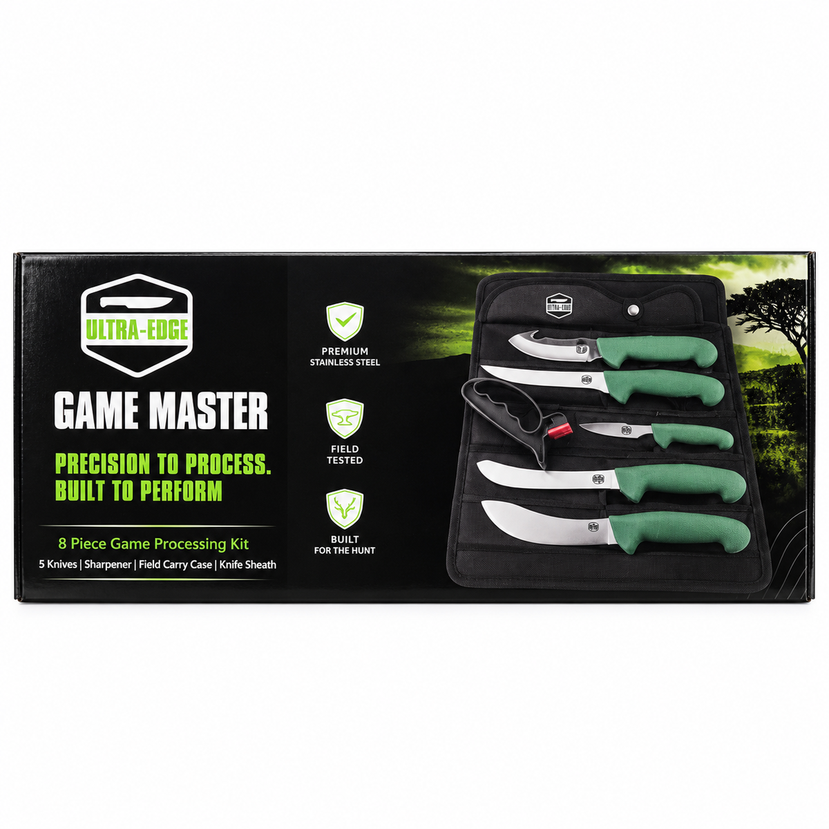 UltraEdge Game Master - 8pc Game Processing Kit