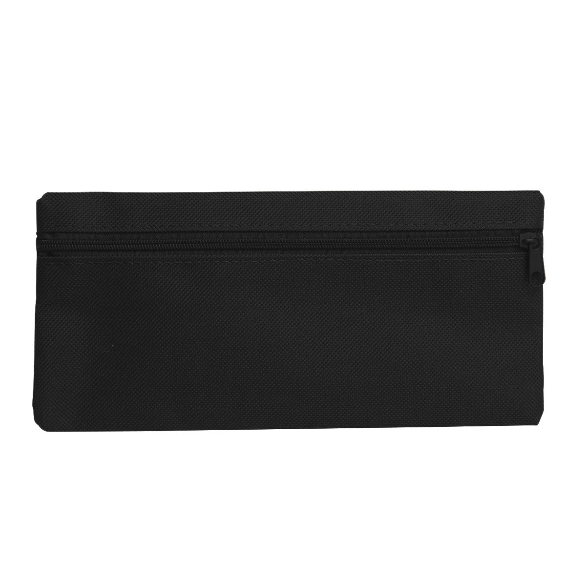 15cm Zip & Scribble Pencil Case - Black