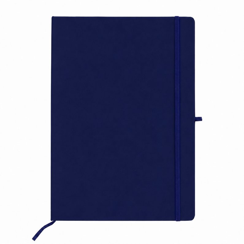 A4 Jalene Hardcover Notebook Navy