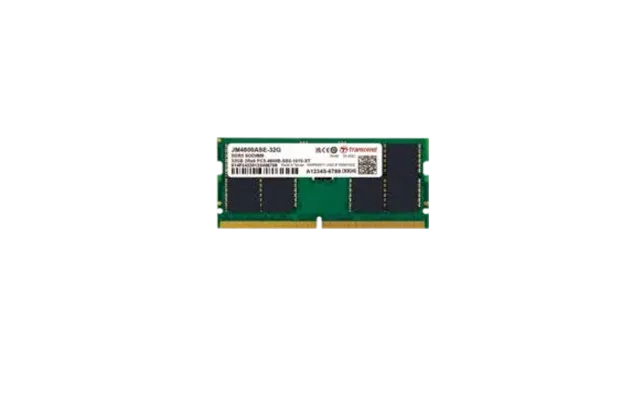TRANSCEND JET MEMORY 32GB DDR5-5600 Unbuffered NOTEBOOK SO-DIMM 2RX8 CL46  (2Gx8)x16