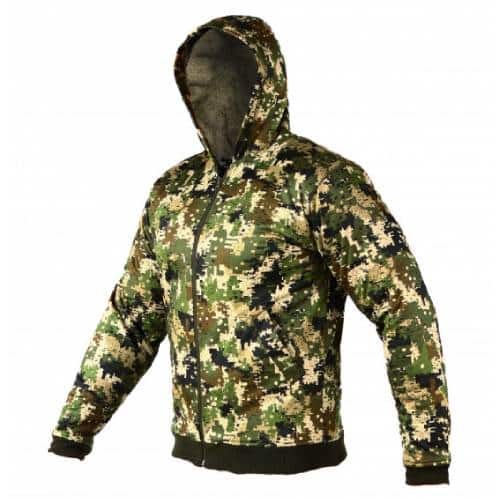 SNIPER MENS SHERPA HOODY - PIXELATE