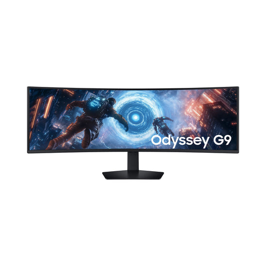 SAMSUNG LS49FG910E 49'' Odyssey G9 G91F DQHD Gaming Monitor; Borderless; 144Hz; 1000R; 5120x1440; GTG 1ms; HDR600; HAS; HDR 10 +