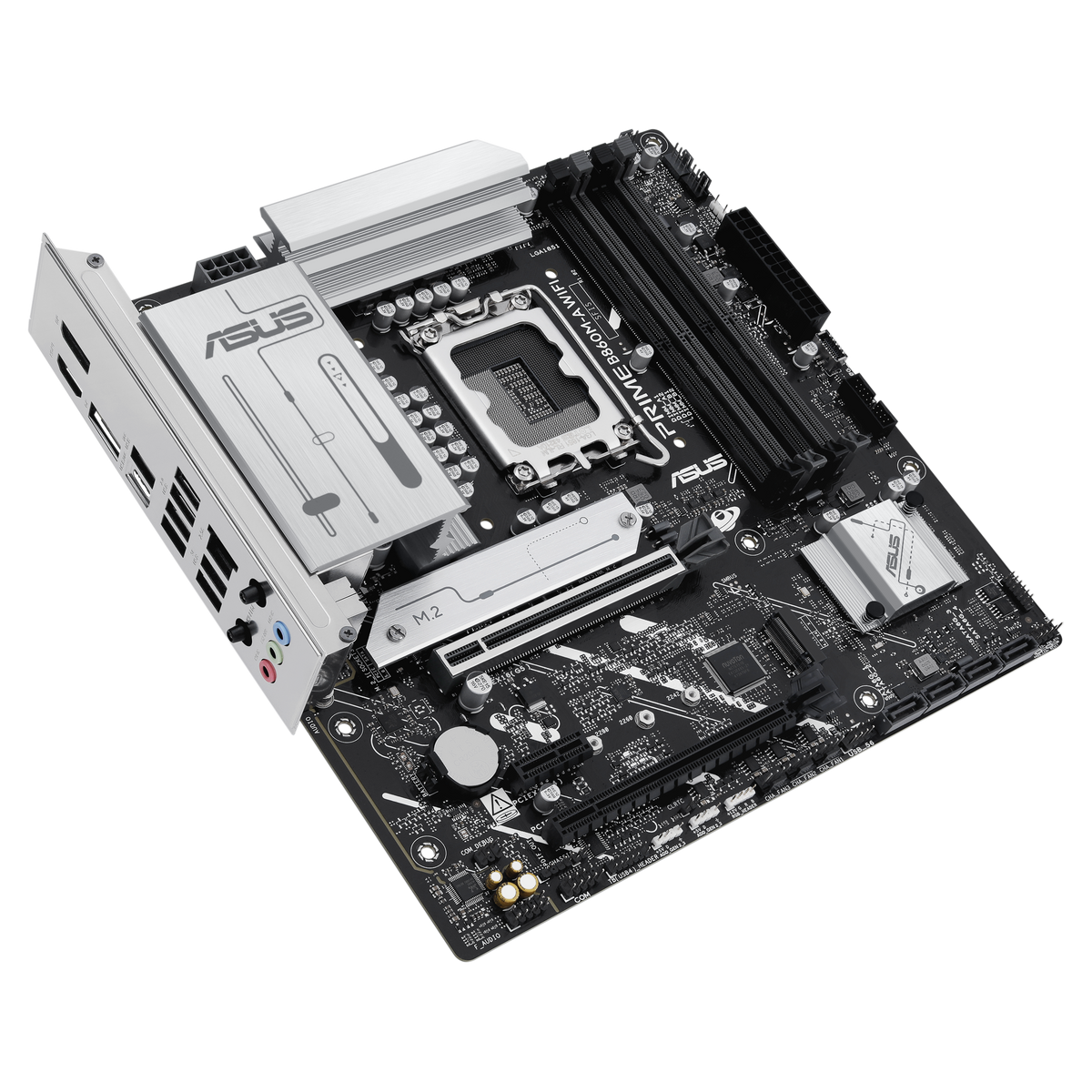 ASUS Motherboard/mATX/LGA1851/4xDDR5/Max.256GB/2xM.2/4xSATA/1xPCIe5*16/1xPCIe4*16/1xPCIe4*1/1xHDMI/2xDP/RAID