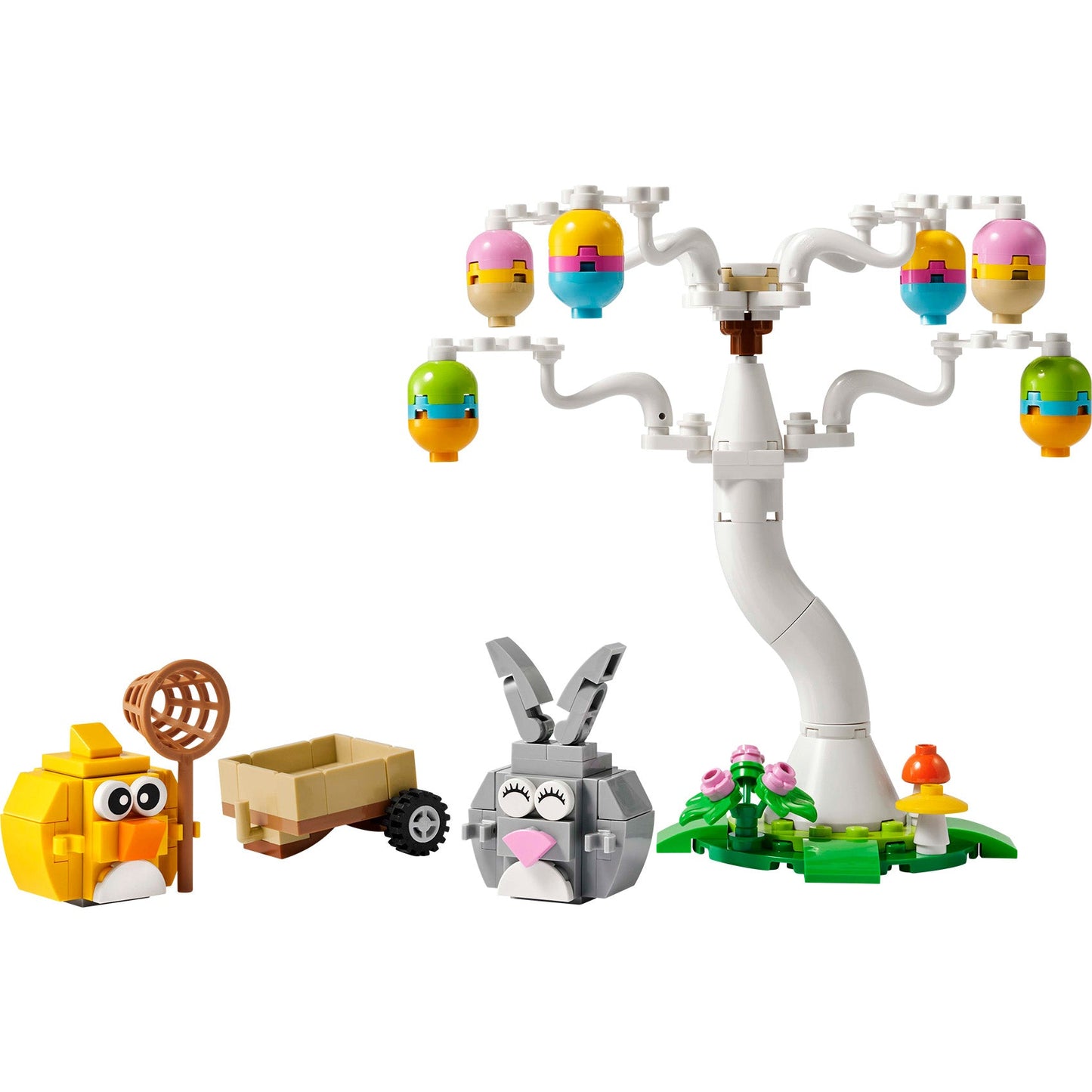LEGO® Easter Bunny and Chick Egg Hunt Animal Toy Playset Building Kit 40808