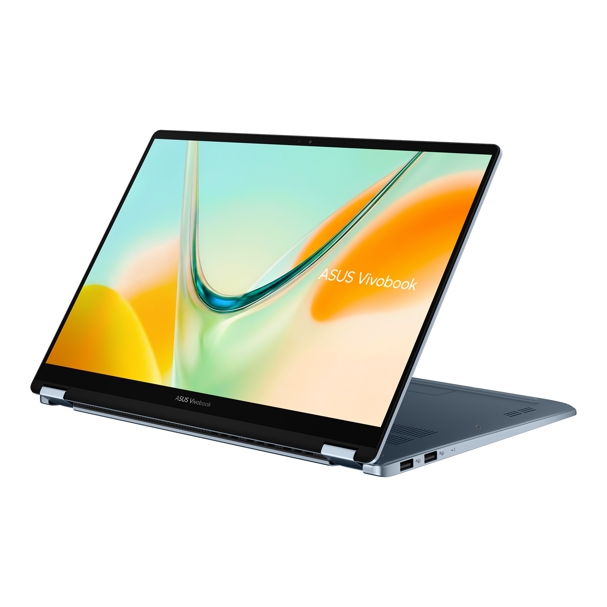 ASUS VIVOBOOK S14 FLIP|TP5408QA-OQ16512BL0X|14'' OLED WUXGA|BLUE|300NITS|TCH|SNAPDRAGON X1 26|16GB DDR5 OB|512GB SSD|STYLUS|WINP